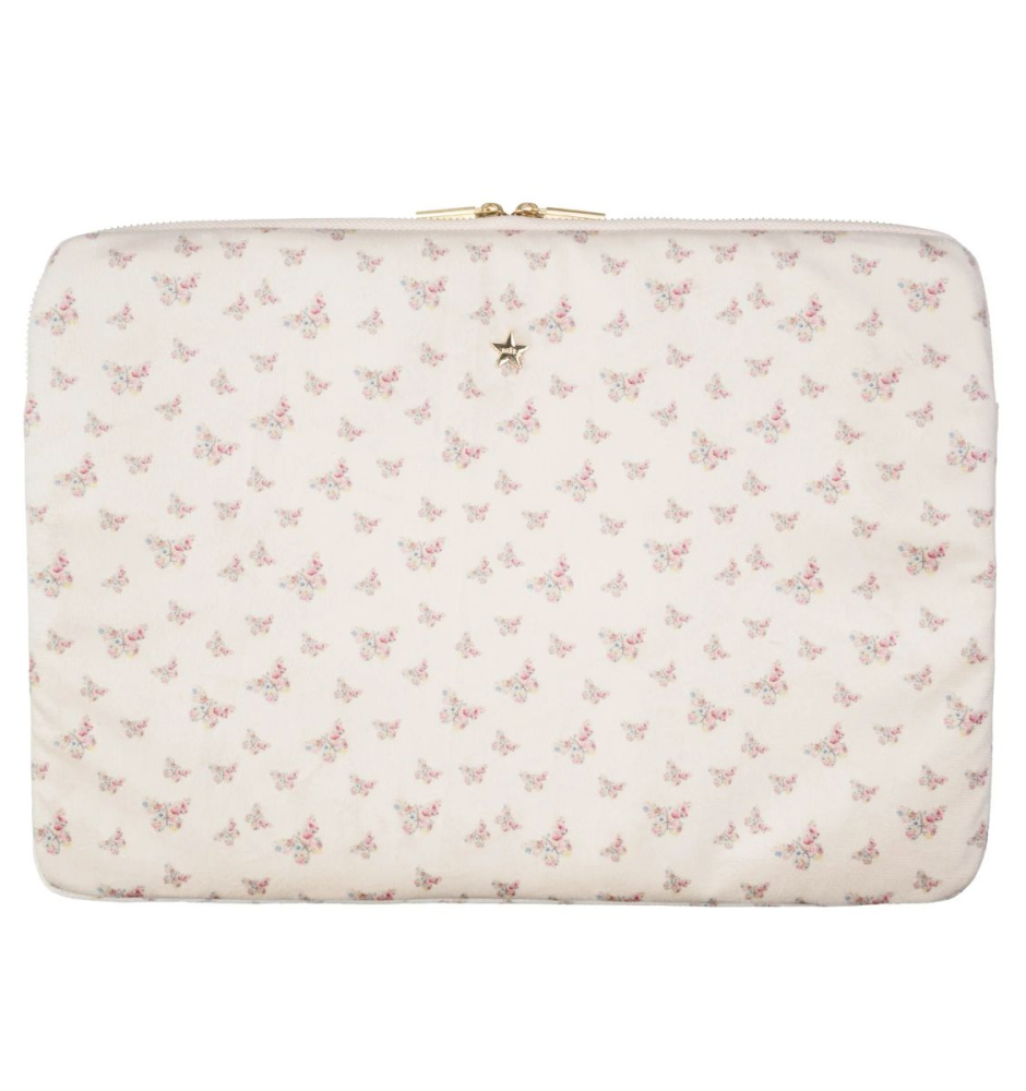 VELVET MAC COVER SAND BUTTERFLY PATTERN VELVET MAC COVER SAND BUTTERFLY PATTERN