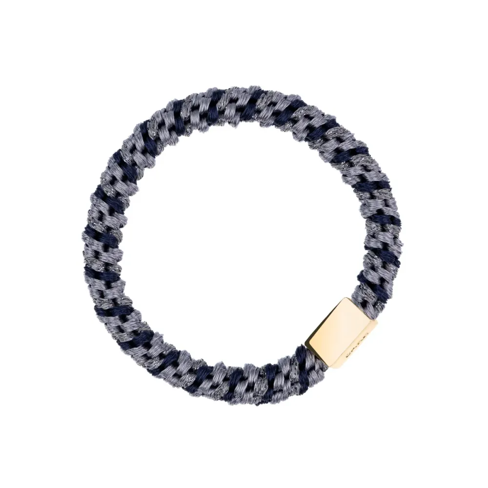 FAT HAIR TIE STEEL BLUE MIX FAT HAIR TIE STEEL BLUE MIX
